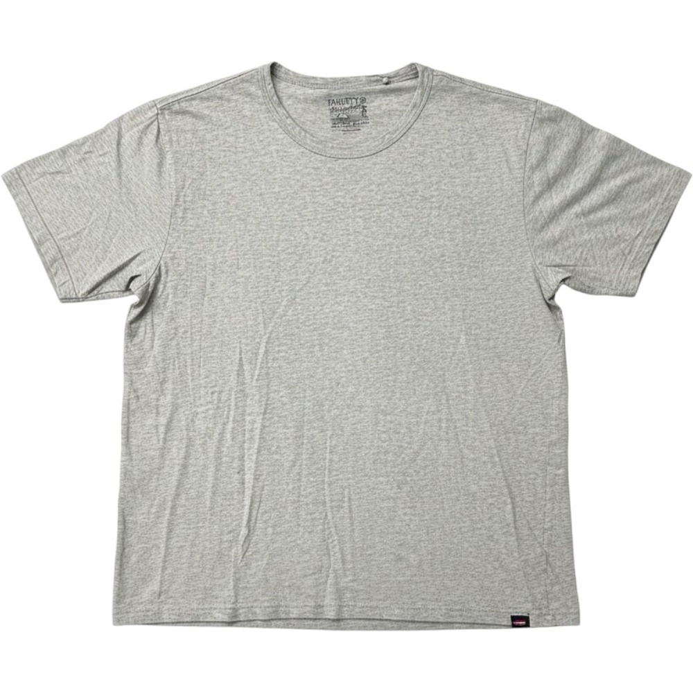 Faherty Sunwashed Organic Cotton T-Shirt XXL Heather Grey MKF2353-HGY